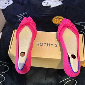 Rothy’s starfishh pink color the knotted point 2
